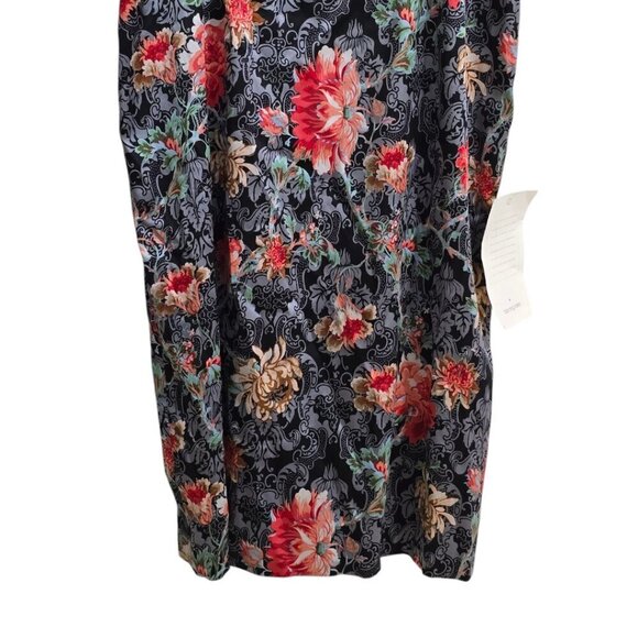 David Meister NWT Silk Floral Paisley Spaghetti Strap Slip Dress Sz 8 - Picture 6 of 13